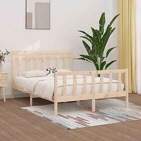 vidaXL Bed Frame massiv furu 120x200 cm 3107023