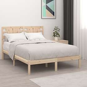 vidaXL Bed Frame massivt trä 120x190 cm liten dubbelsäng 3104188