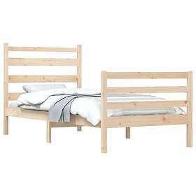 vidaXL Bed Frame massiv furu 100x200 cm 3103703