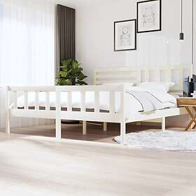 vidaXL Bed Frame massivt tre 200x200 cm