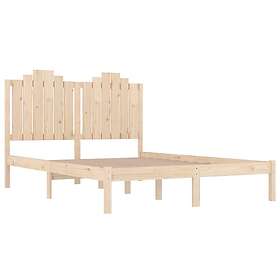 vidaXL Seng Ramme massiv furu 120x190 cm liten dubbelsäng 3103748