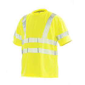 Jobman T-shirt Varsel Gul 2XL