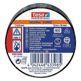 Tesa 56192 Eltejp Svart 15mm x 10m