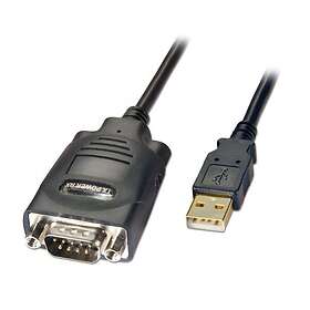 Lindy 42845 USB-kabel 1 m Sort
