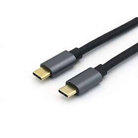 Equip 128353 USB-kabel 0.5 m USB 3.2 Gen 1 (3.1 Gen 1) USB C Sort