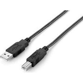 LogiLink CU0008B USB-kabel 3 m USB 2.0 USB A USB B Sort