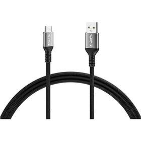 Charge Varta Speed & Sync Kabel USB-A till USB-C schwarz 2m 60W