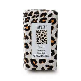 Ministry of Soap White Animal Print Pear & Tuberose Tvål