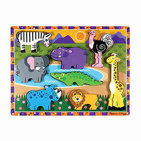 Safari Djur Pussel Melissa & Doug