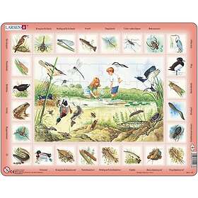 Larsen Lära om Natur & Insjön Pussel