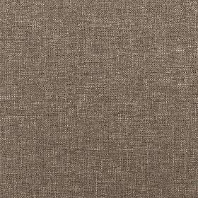 vidaXL cadre de lit med huvudgavel taupe 120x200 cm tyg 347403
