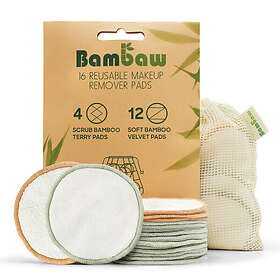 Bambaw Tvättbara Makeup-pads 16-pack