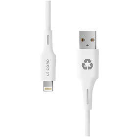Le Cord Foggy Snow Lightning Cable 1,2m (made Of Recycled Plastics)