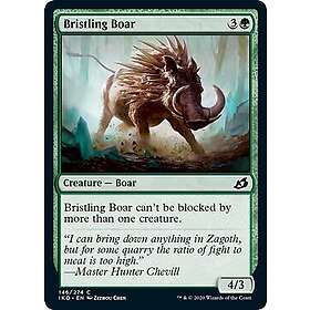Magic löskort: Ikoria: Lair of Behemoths: Bristling Boar (Foil)