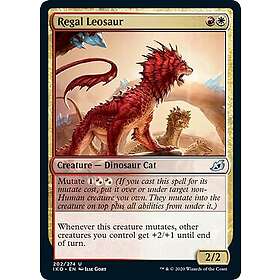 Magic löskort: Ikoria: Lair of Behemoths: Regal Leosaur (Foil)
