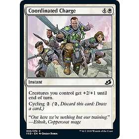 Magic löskort: Ikoria: Lair of Behemoths: Coordinated Charge (Foil)