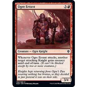 Magic löskort: Throne of Eldraine: Ogre Errant (Foil)