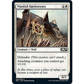 Magic löskort: Core Set 2021: Warded Battlements