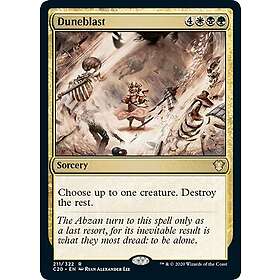 Magic löskort: Commander 2020: Duneblast