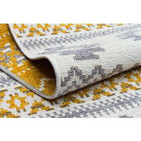 Wiltonmatta Paevesh 115x180 cm Rektangulär Grey/Gul