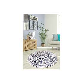 Matta Vigonza Rund 100 cm Blue/Sammet