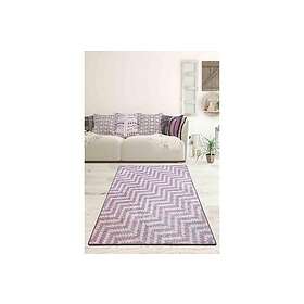 Matta Aitalas 100x200 cm Pink/Grey/Sammet