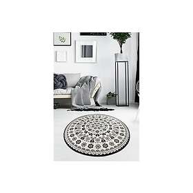 Matta Vigonza Rund 140 cm Sort/Sammet