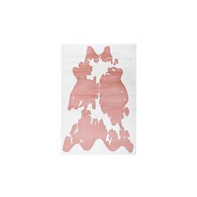 D-sign Matta Middville Gel 120x160 cm Rosa/Vit