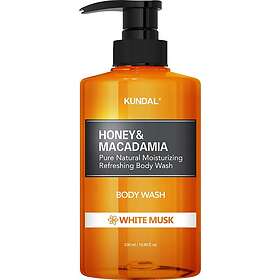 Macadamia Kundal Honey & Pure Body Wash White Musk 500ml