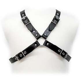 Leather Body buckle harness for men