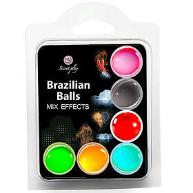 Secret PLAY SET 6 BRAZILIAN BALLS MIX EFFECT