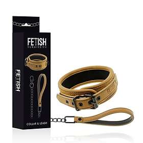 Origin Fetish submissive collar with leash