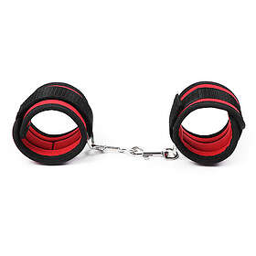 OhMama FETISH NYLON BIND HOOK AND LOOP WRIST RESTRAINTS