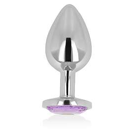 OhMama ANAL PLUG METAL VIOLET 9 CM