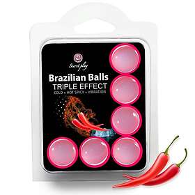 Secret play set 6 brazilian balls triple effect