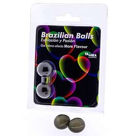 More TALOKA 2 BRAZILIAN BALLS FLAVOUR EFFECT EXCITING GEL
