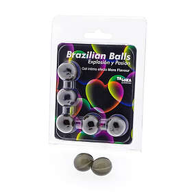 More TALOKA 5 BRAZILIAN BALLS FLAVOUR EFFECT EXCITING GEL