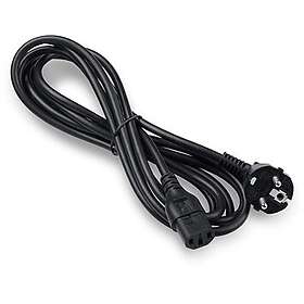 ON Euro 3-pin power cable 3m black