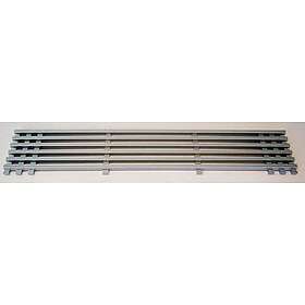 Hanestrom Ventilation grill 60x10 cm Silver