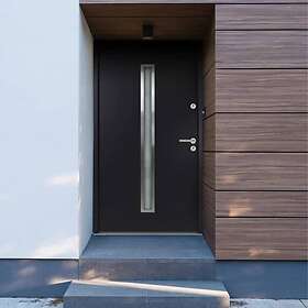 vidaXL Front Door antracit 110x207.5 cm aluminium 3190553