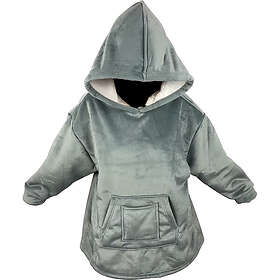 Siexa Stor Hoodie Filt Minky & Sherpa (Barn)