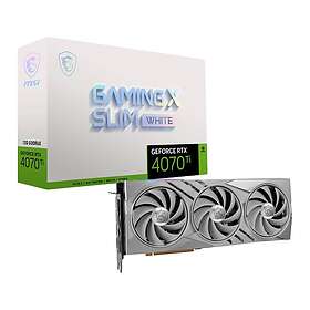 MSI GeForce RTX 4070 Ti Gaming X Slim White HDMI 3xDP 12GB