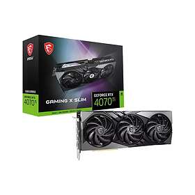 MSI GeForce RTX 4070 Ti Gaming X Slim HDMI 3xDP 12GB