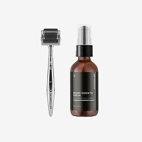 Skinroller Beard Growth Kit 2 step 60ml Öka skäggväxten