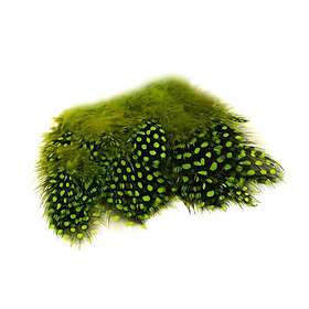 Hareline Strung Guinea Feathers Chartreuse 54