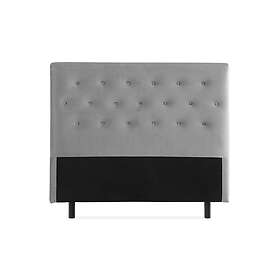 Sänggavel Rebeca 120 cm Button Grå 1169091