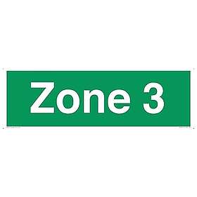 Viking Signs Zon 3 skylt – 600 x 200 mm – L62