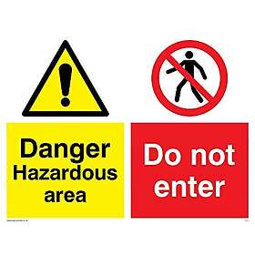 Viking Schilder Wc489-a3l-v "Gefahr Tief Ausgrabungen" Zeichen, Vinyl - View #5