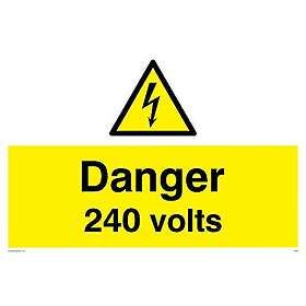 Viking Segnale Disabili 'Rifugio Punto Keep Clear' – Plastica Rigida Oro, 200x300 Mm, Autoadesivo, Conforme EN 7010