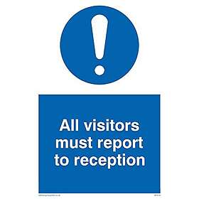 Viking Signs Social Distancing Schild – A6, 100x150 Mm, PVC 3 Mm | Für Einzelhandel, Gastronomie, Büro